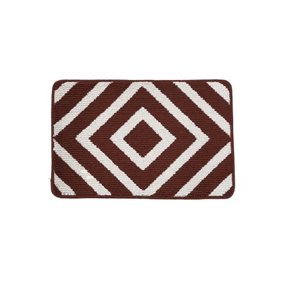 平らな織り屋内の屋外で織られたラグ